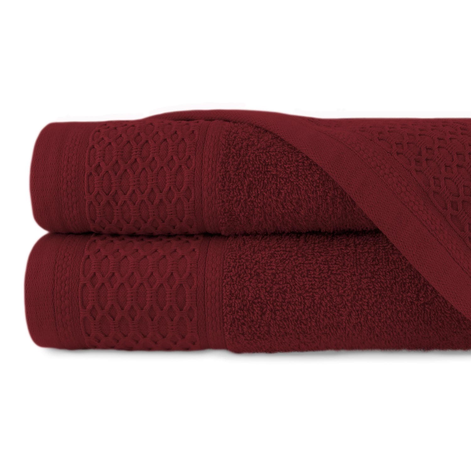 Ręcznik D Bawełna 100% Solano Bordo (P) 30x50+50x90+70x140 kpl. 