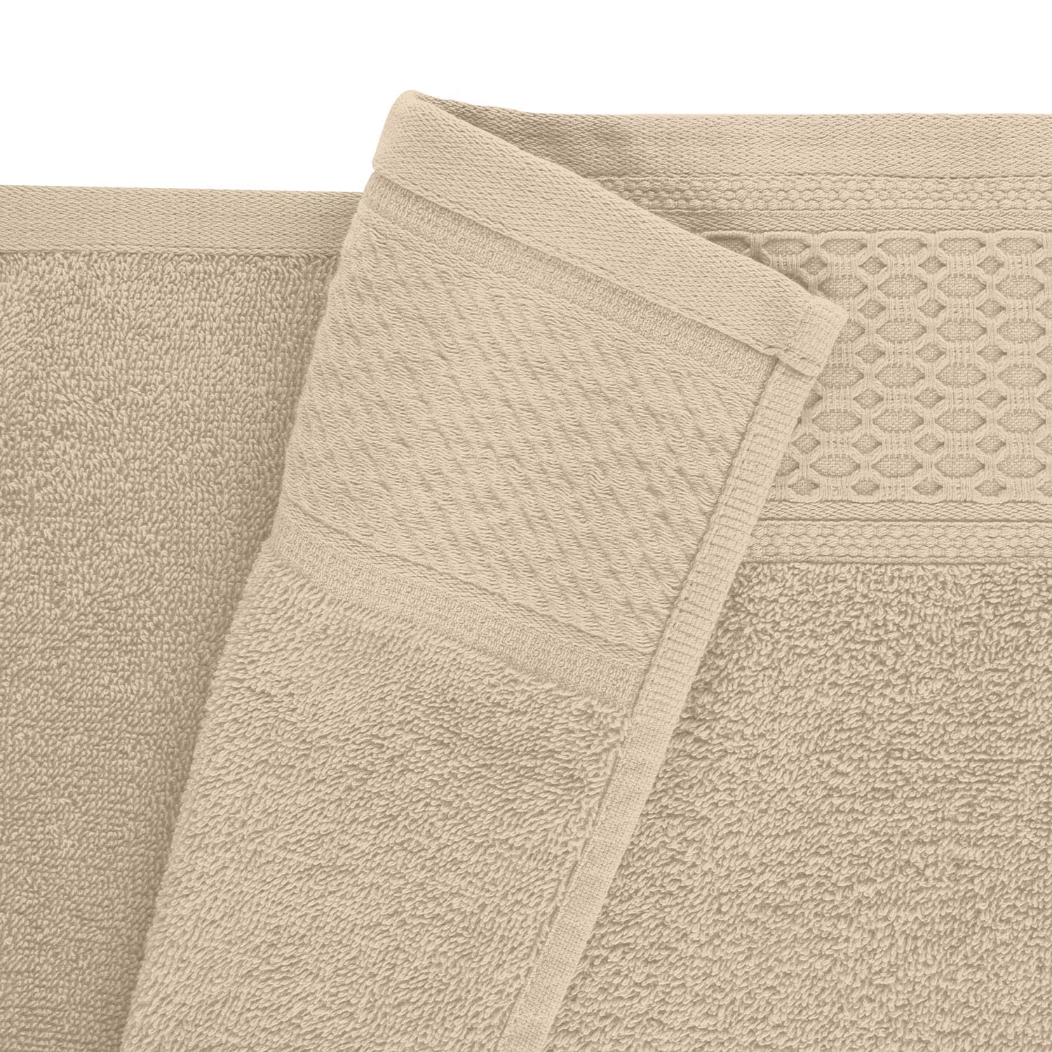 Ręcznik D Bawełna 100% Solano Cappuccino + Ciemny Popiel (P) 2x50x90+2x70x140 kpl. 