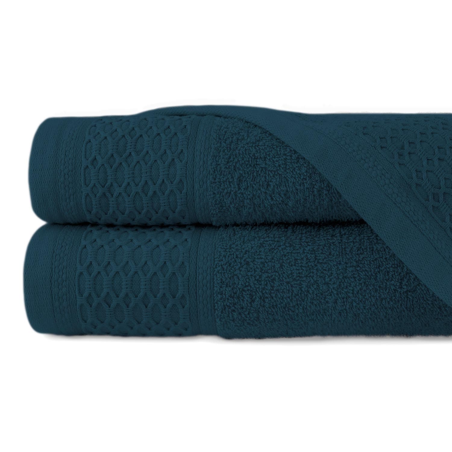 Ręcznik D Bawełna 100% Solano Ecru + Granat (P) 2x30x50+2x50x90+2x70x140 kpl. 