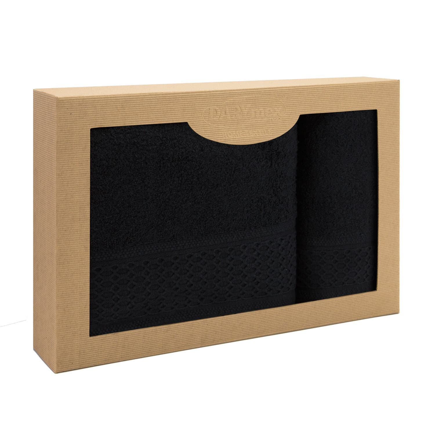Ręcznik D Bawełna 100% Solano Czarny (P) 50x90+70x140 kpl. 