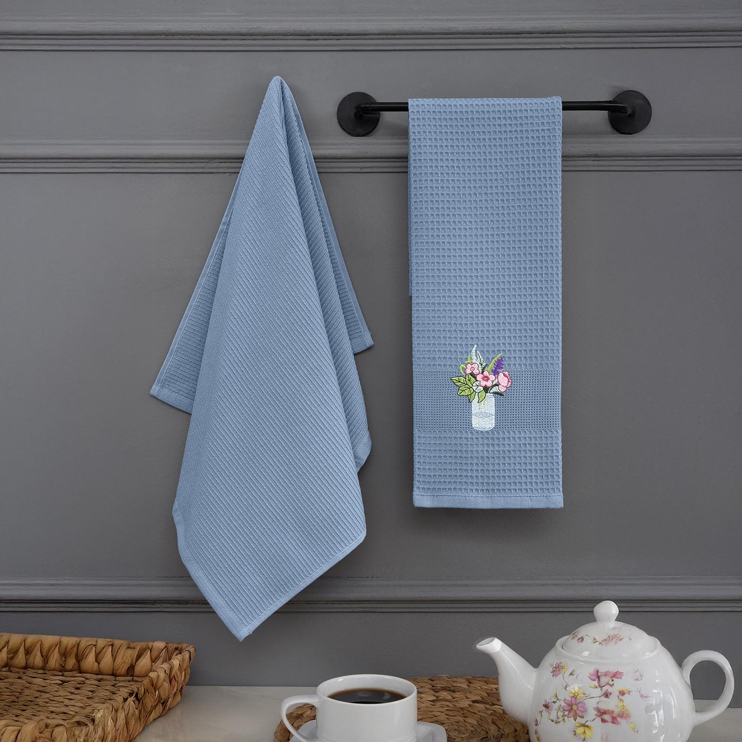 Komplet ręczników kuchennych bawełnianych HOME 1961/2x50x70/SET9 