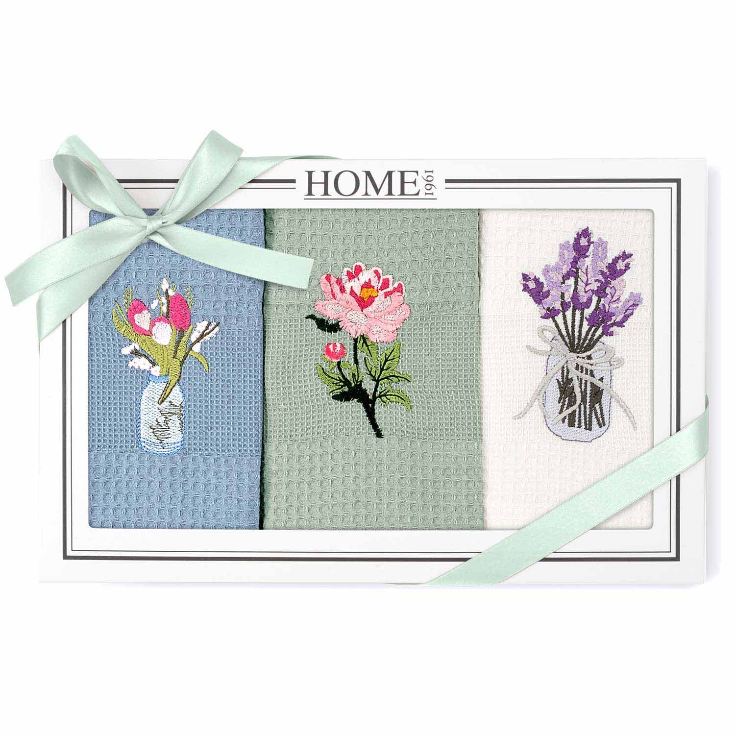 Komplet ręczników kuchennych bawełnianych HOME 1961/3x50x70/SET5 
