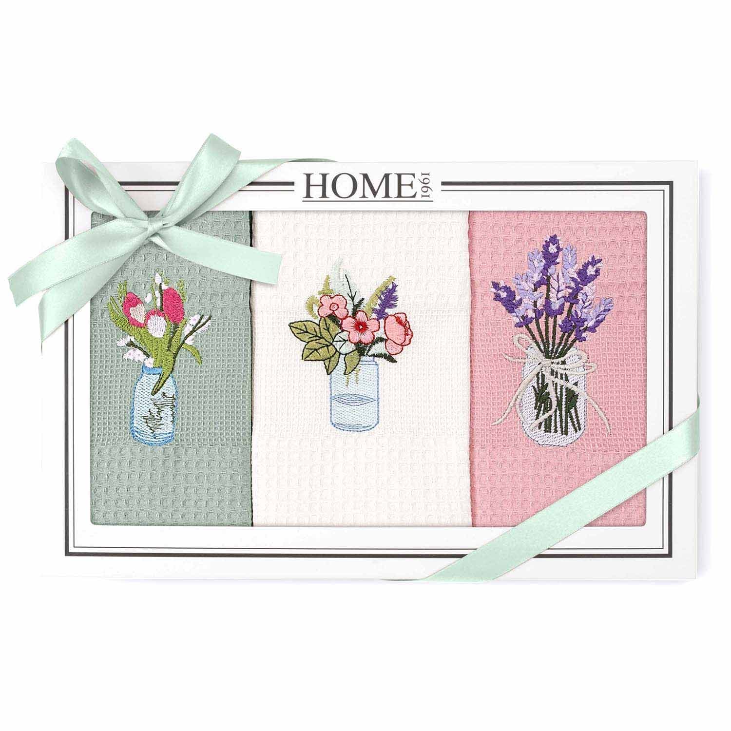 Komplet ręczników kuchennych bawełnianych HOME 1961/3x50x70/SET6 
