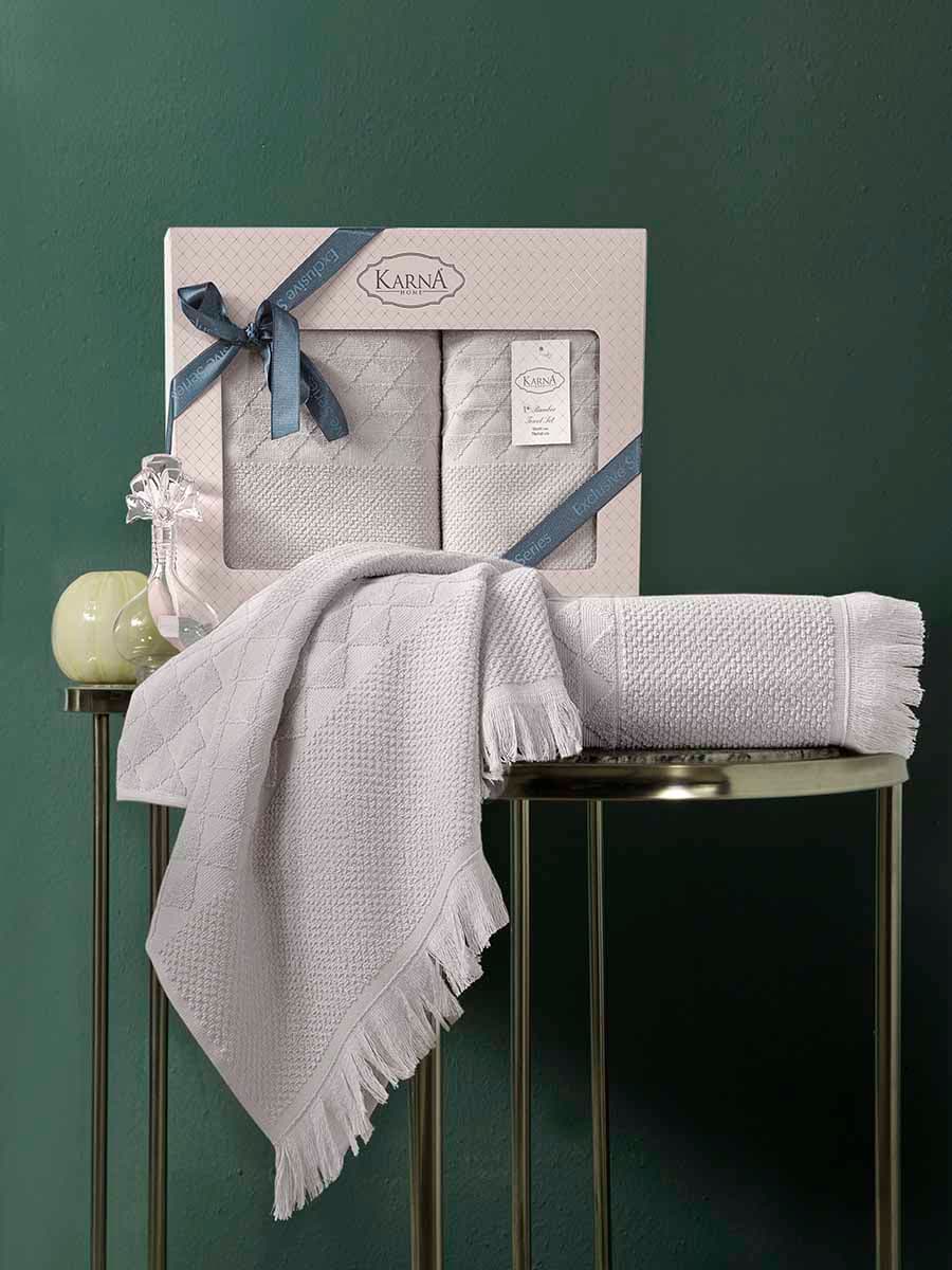 Ręcznik bambusowy MONARD/3475/beige 50x90+70x140 kpl. 